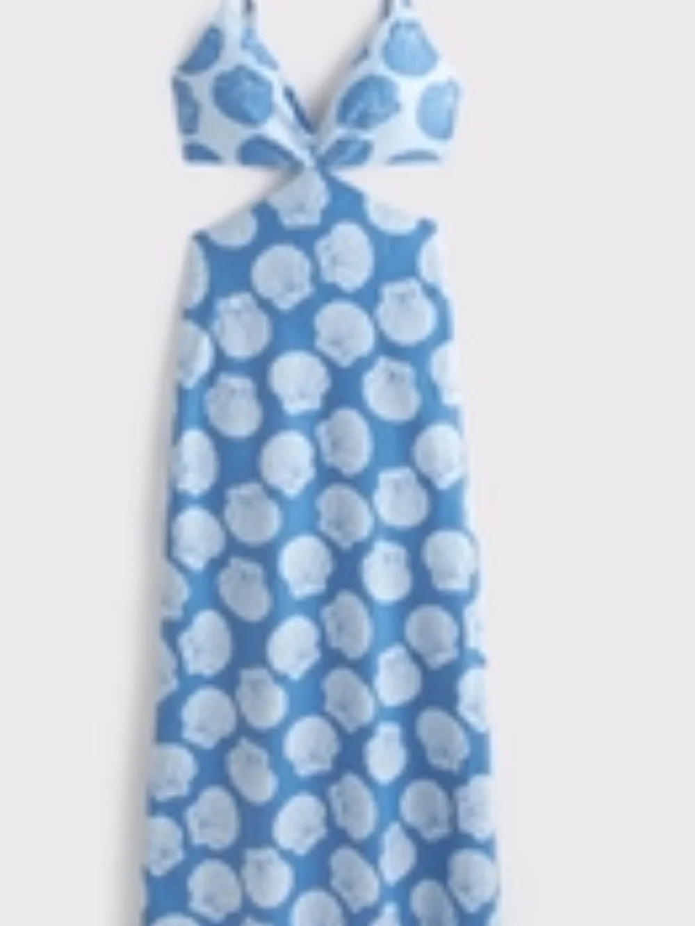 The A&F Julia Slip Cutout Maxi Dress